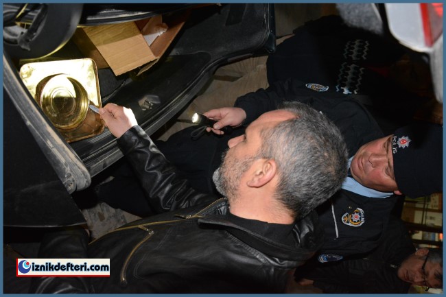 İznik Emniyetinden MED Operasyonu