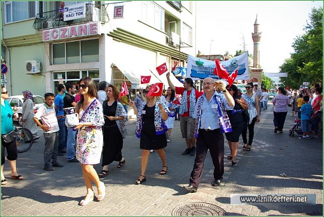 İznik Festivali Yaslı Başladı