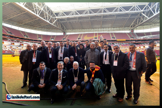 İznik Galatasaraylılar Derneği TT Arena Stadında