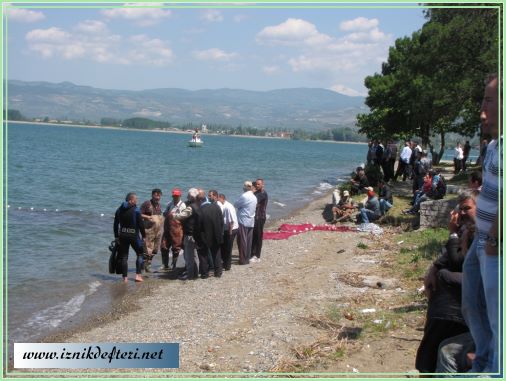 İznik Gölü İlk Canı Aldı,Bir Top Bir Cana Mal Oldu