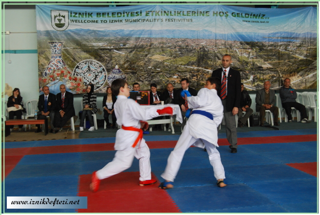 İznik, İller Arası Karate Şampiyonası Ev Sahipliği Yaptı