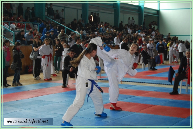 İznik, İller Arası Karate Şampiyonası Ev Sahipliği Yaptı