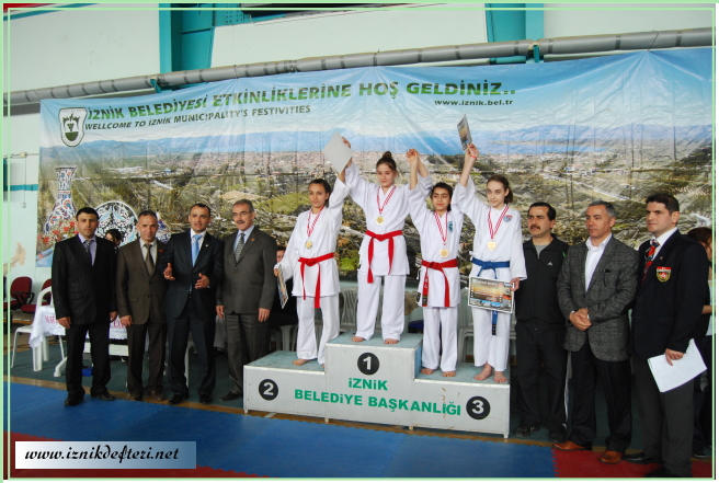 İznik, İller Arası Karate Şampiyonası Ev Sahipliği Yaptı