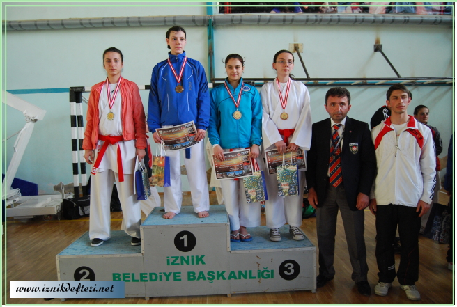 İznik, İller Arası Karate Şampiyonası Ev Sahipliği Yaptı