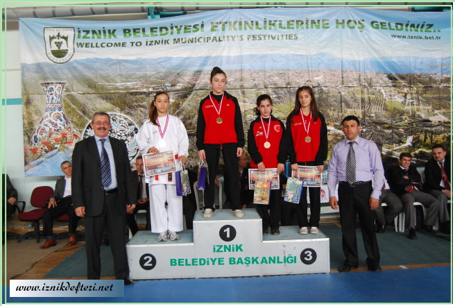 İznik, İller Arası Karate Şampiyonası Ev Sahipliği Yaptı