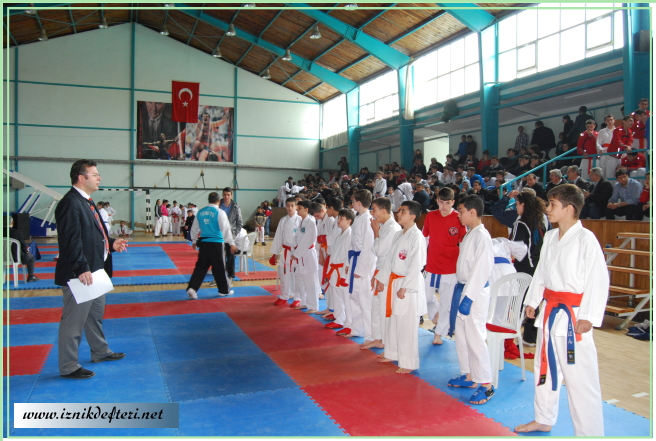 İznik, İller Arası Karate Şampiyonası Ev Sahipliği Yaptı