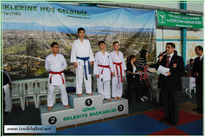 İznik, İller Arası Karate Şampiyonası Ev Sahipliği Yaptı