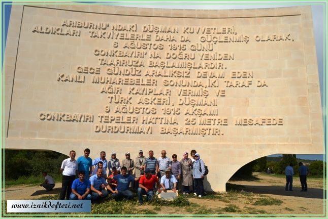 İznik Karadenizlilerden Çanakkale Gezisi