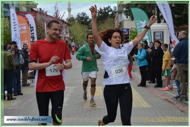 İznik ,Maratonda Bir İlki Başardı