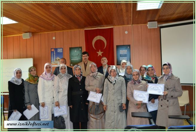 İznik Müftülüğünden Bayanlara Özel Kurs