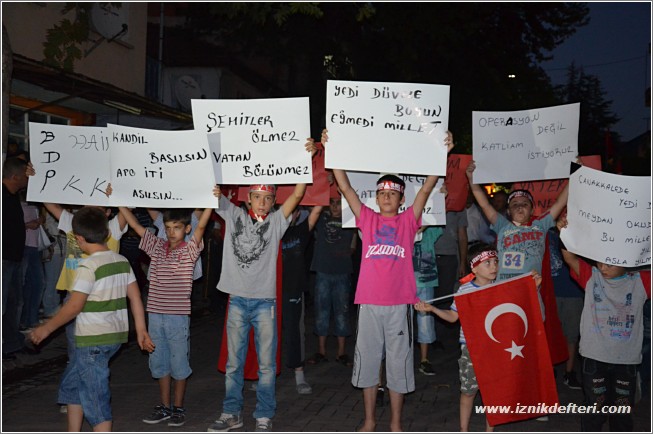 İznik Şehidine Sahip Çıktı