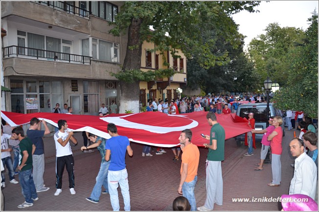 İznik Şehidine Sahip Çıktı