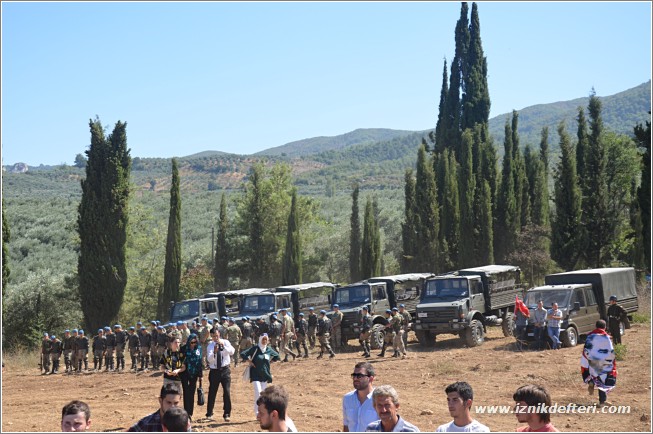 İznik Şehidini Uğurladı