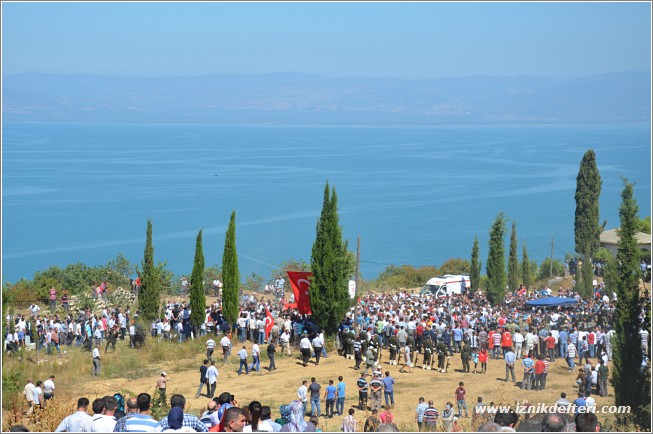 İznik Şehidini Uğurladı