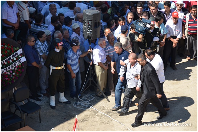 İznik Şehidini Uğurladı