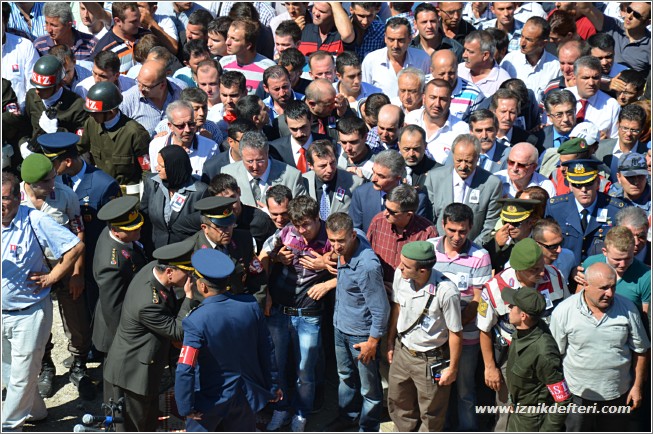 İznik Şehidini Uğurladı