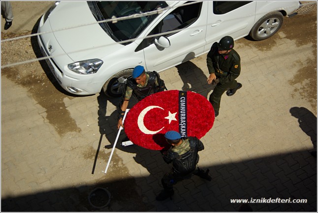 İznik Şehidini Uğurladı