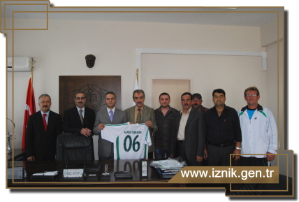İznik spor Yönetimine Bürokrasiden Tam Destek