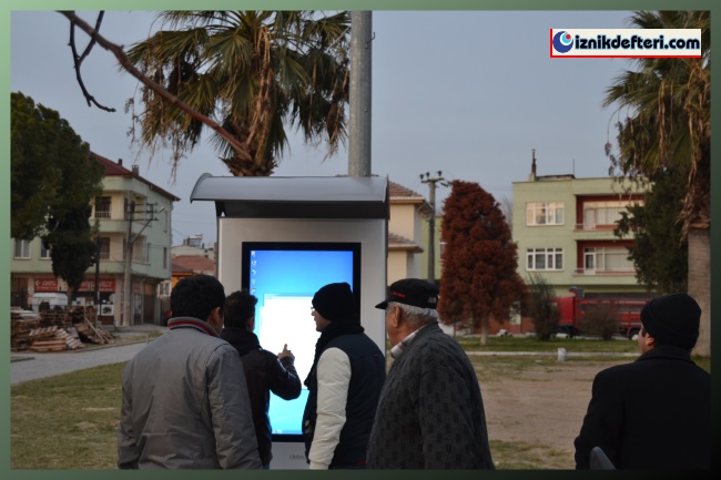 İznik Tanıtımına Kiosk Desteği