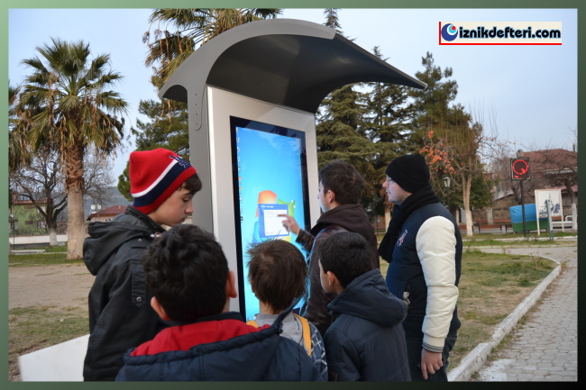 İznik Tanıtımına Kiosk Desteği