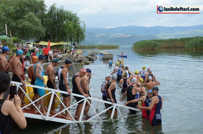 İznik Triatlonu Tamamlandı