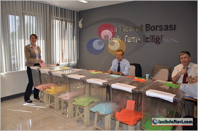 İznik TSO Seçimlerinde Üyeler Odasına Sahip Çıktı