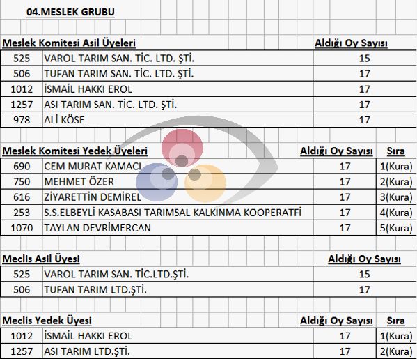 İznik TSO Seçimlerinde Üyeler Odasına Sahip Çıktı