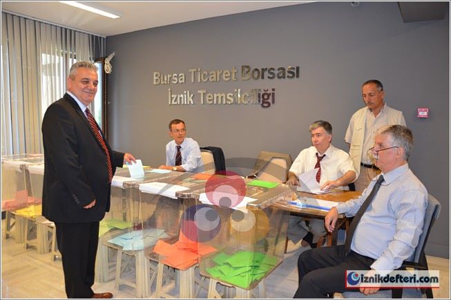 İznik TSO Seçimlerinde Üyeler Odasına Sahip Çıktı