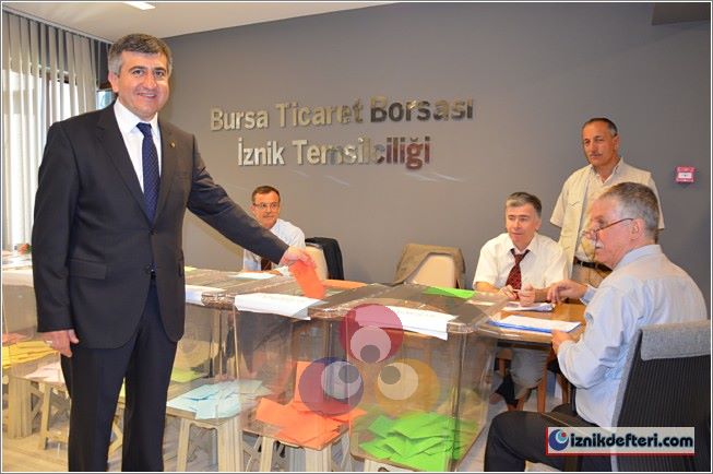 İznik TSO Seçimlerinde Üyeler Odasına Sahip Çıktı