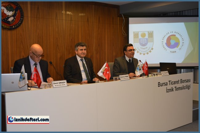 İznik TSO'nun 'Siyah İnci Zeytinin Dünü Bugünü' Paneli İlgi Gördü