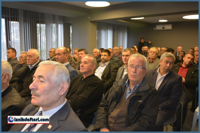 İznik TSO'nun 'Siyah İnci Zeytinin Dünü Bugünü' Paneli İlgi Gördü
