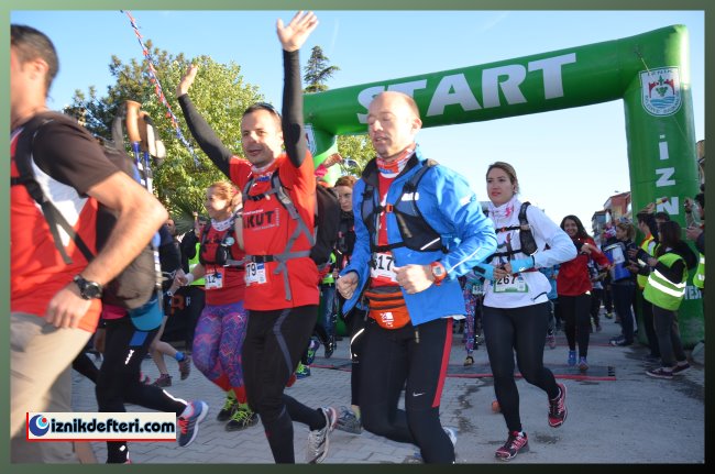 İznik Ultra Maratonda 130km Yarışı Tamamlandı