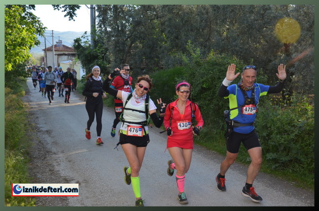 İznik Ultra Maratonda 130km Yarışı Tamamlandı