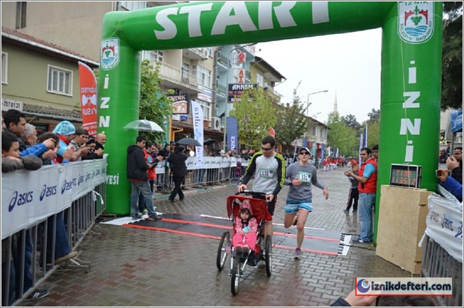 İznik Ultra Maratondan Alnının Akıyla Çıktı