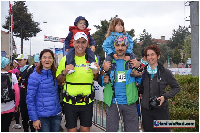 İznik Ultra Maratondan Alnının Akıyla Çıktı