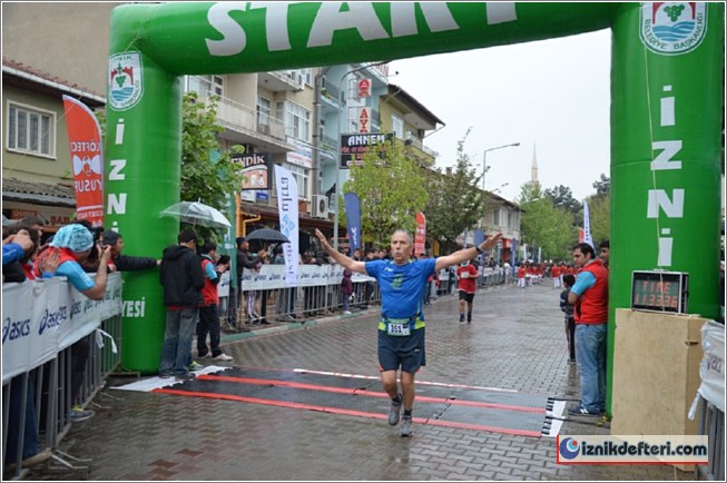 İznik Ultra Maratondan Alnının Akıyla Çıktı