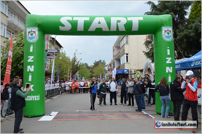 İznik Ultra Maratondan Alnının Akıyla Çıktı