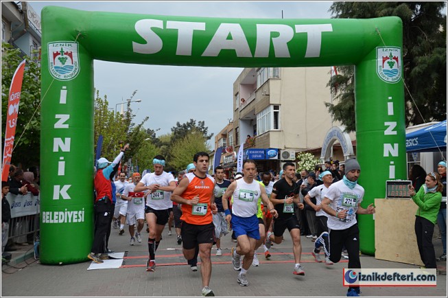İznik Ultra Maratondan Alnının Akıyla Çıktı