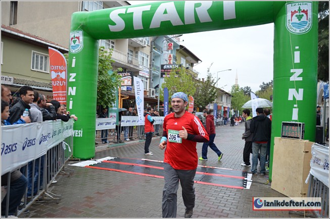 İznik Ultra Maratondan Alnının Akıyla Çıktı