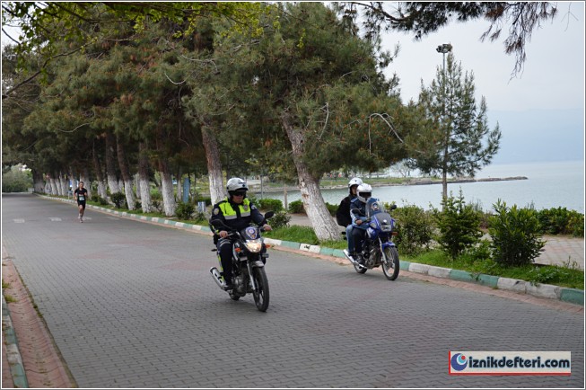 İznik Ultra Maratondan Alnının Akıyla Çıktı