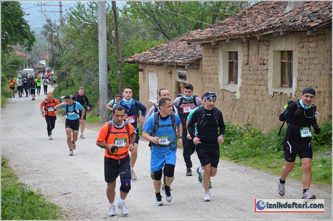 İznik Ultra Maratondan Alnının Akıyla Çıktı