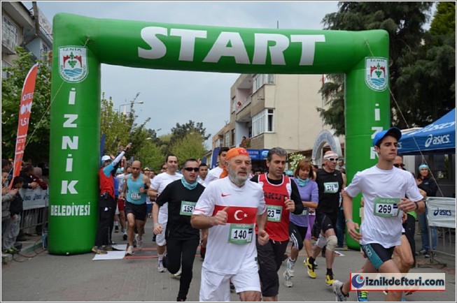 İznik Ultra Maratondan Alnının Akıyla Çıktı