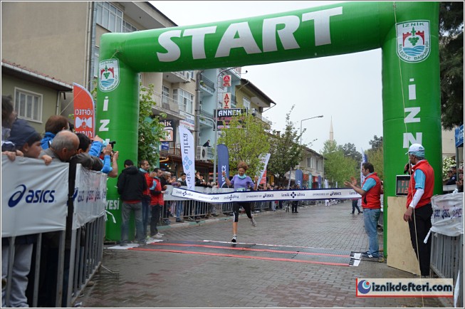 İznik Ultra Maratondan Alnının Akıyla Çıktı