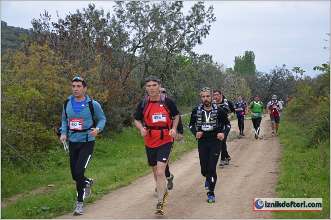 İznik Ultra Maratondan Alnının Akıyla Çıktı