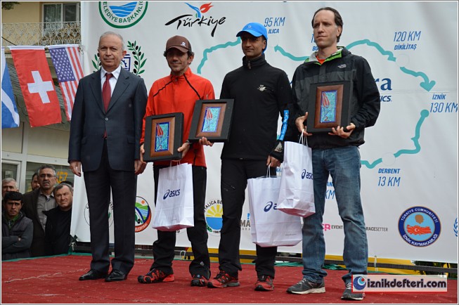 İznik Ultra Maratondan Alnının Akıyla Çıktı