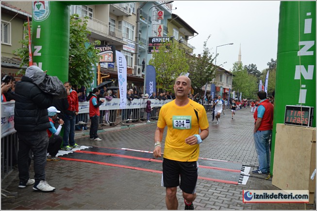 İznik Ultra Maratondan Alnının Akıyla Çıktı