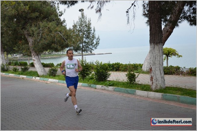 İznik Ultra Maratondan Alnının Akıyla Çıktı