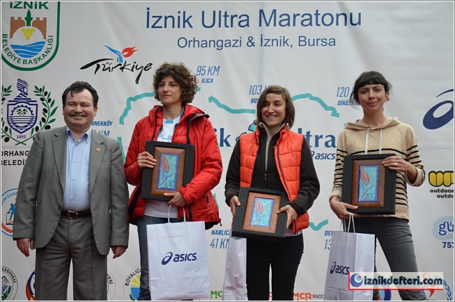 İznik Ultra Maratondan Alnının Akıyla Çıktı