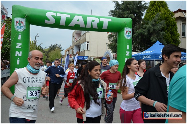 İznik Ultra Maratondan Alnının Akıyla Çıktı