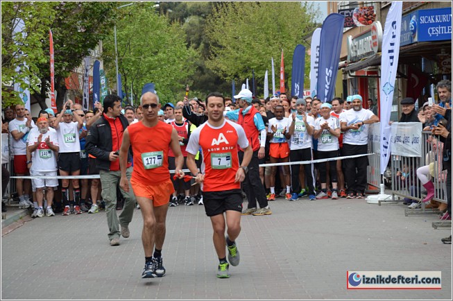 İznik Ultra Maratondan Alnının Akıyla Çıktı